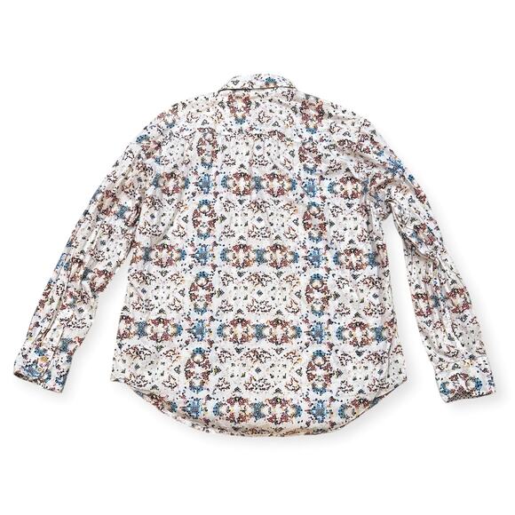 Robert Graham L Neri Mens Printed Button Down Shirt Classic Fit 100% Cotton - Picture 4 of 9